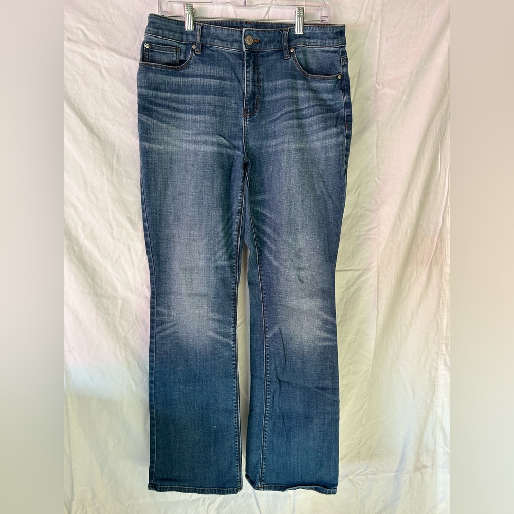 Chico's Indigo Straight Leg Jeans